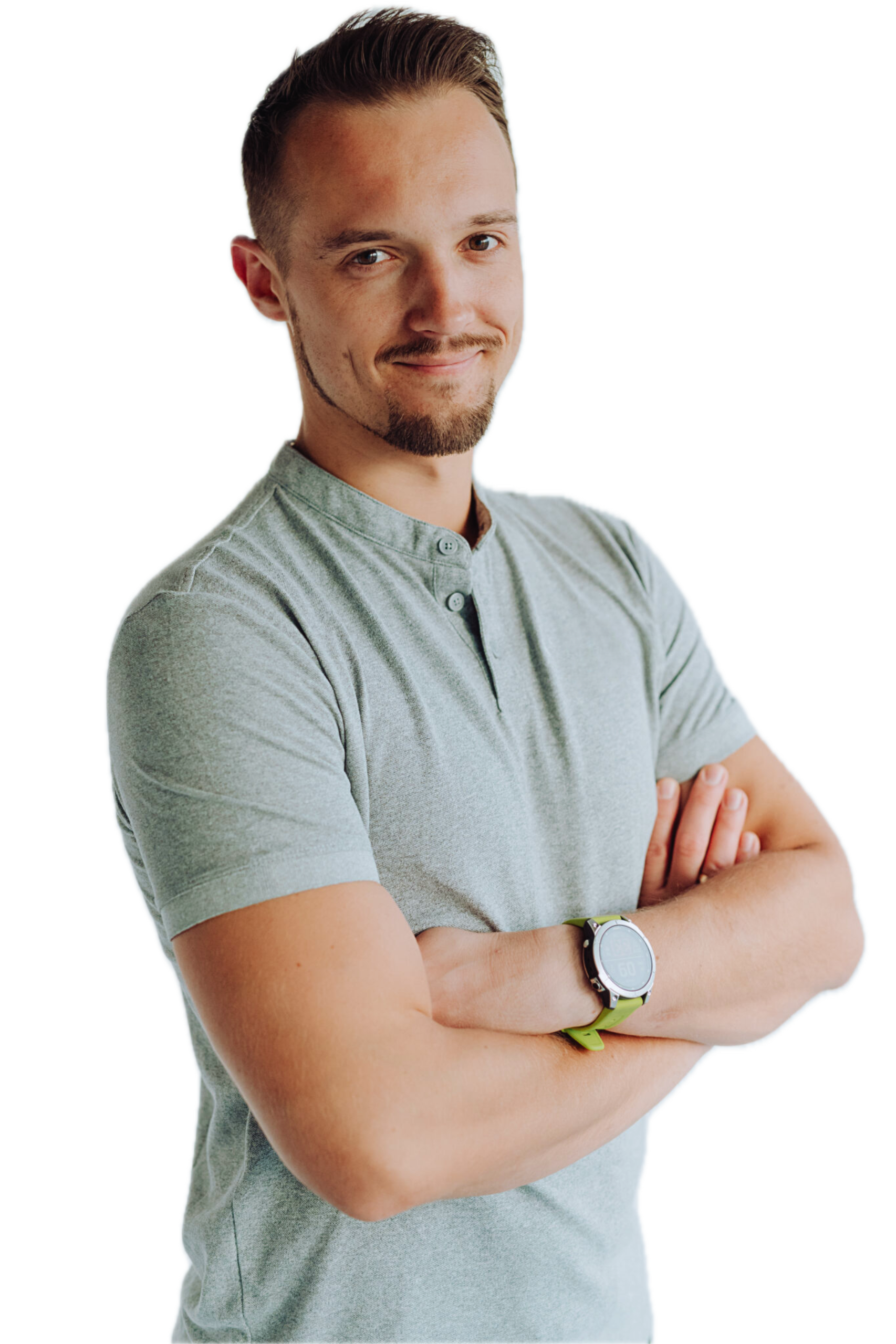 fizjoterapeuta Michał Frosik